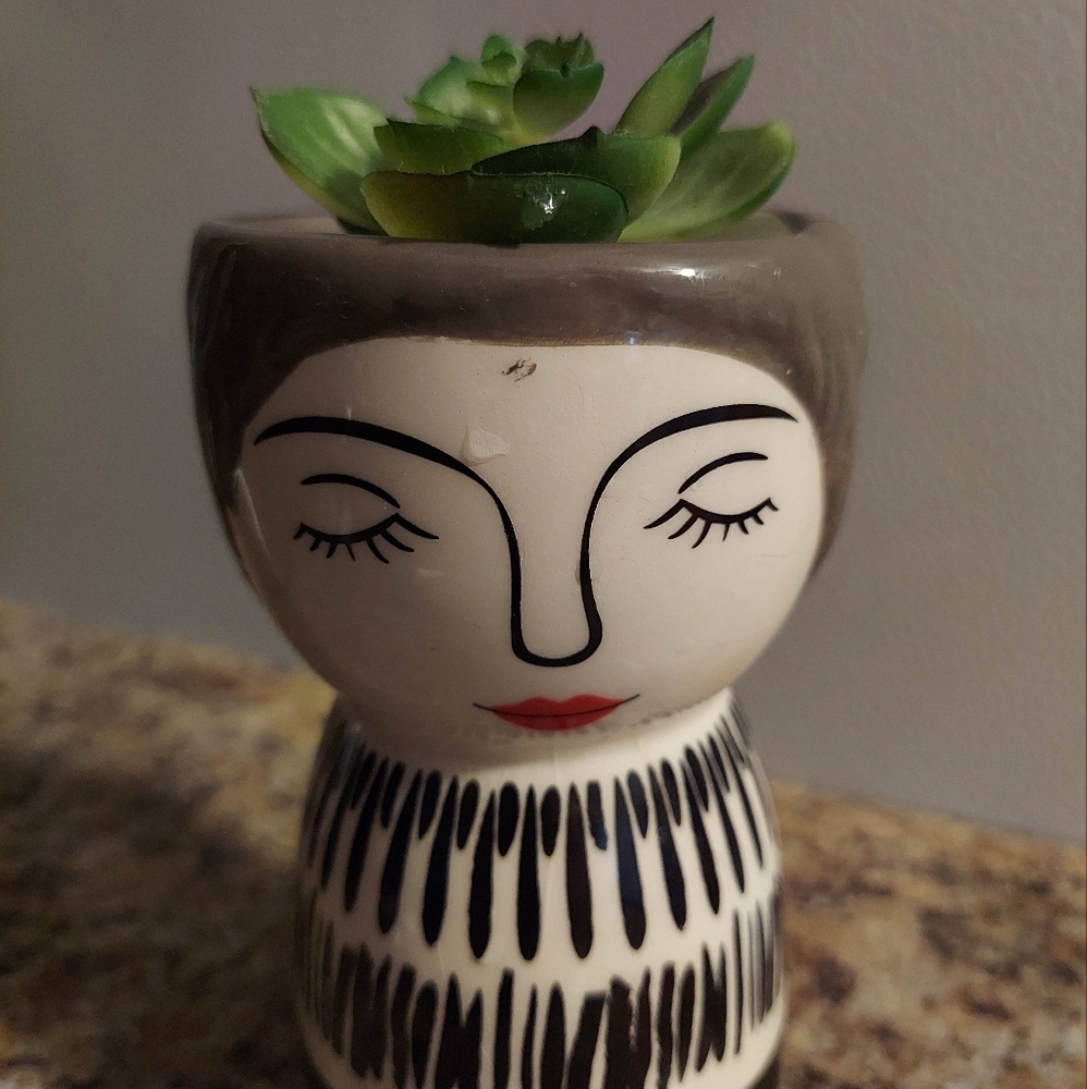 Boho Girl Vase